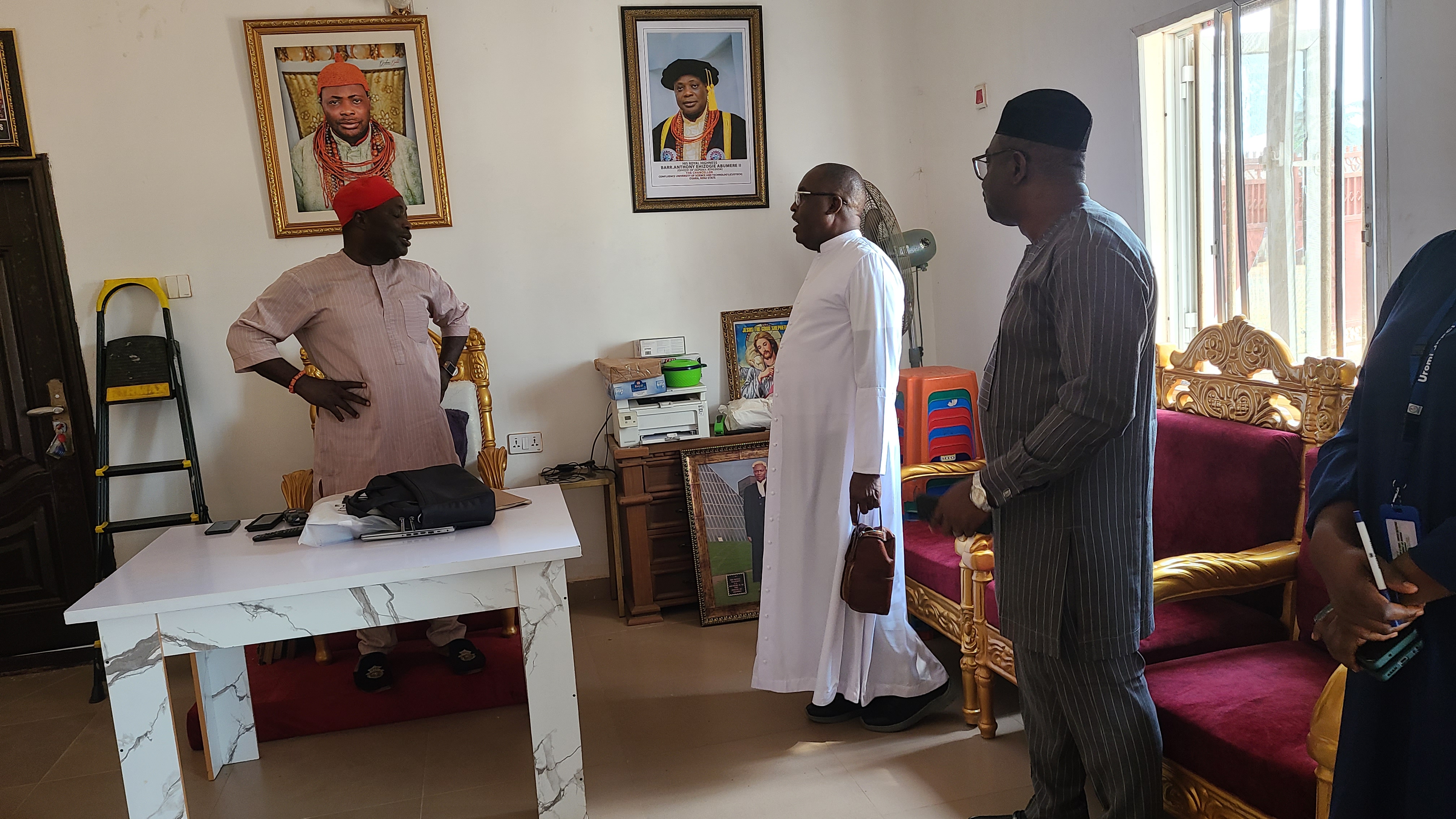 UROMI JDPCI HELD COURTESY AND ADVOCACY VISIT TO THE ONOJIE OF EKPOMA