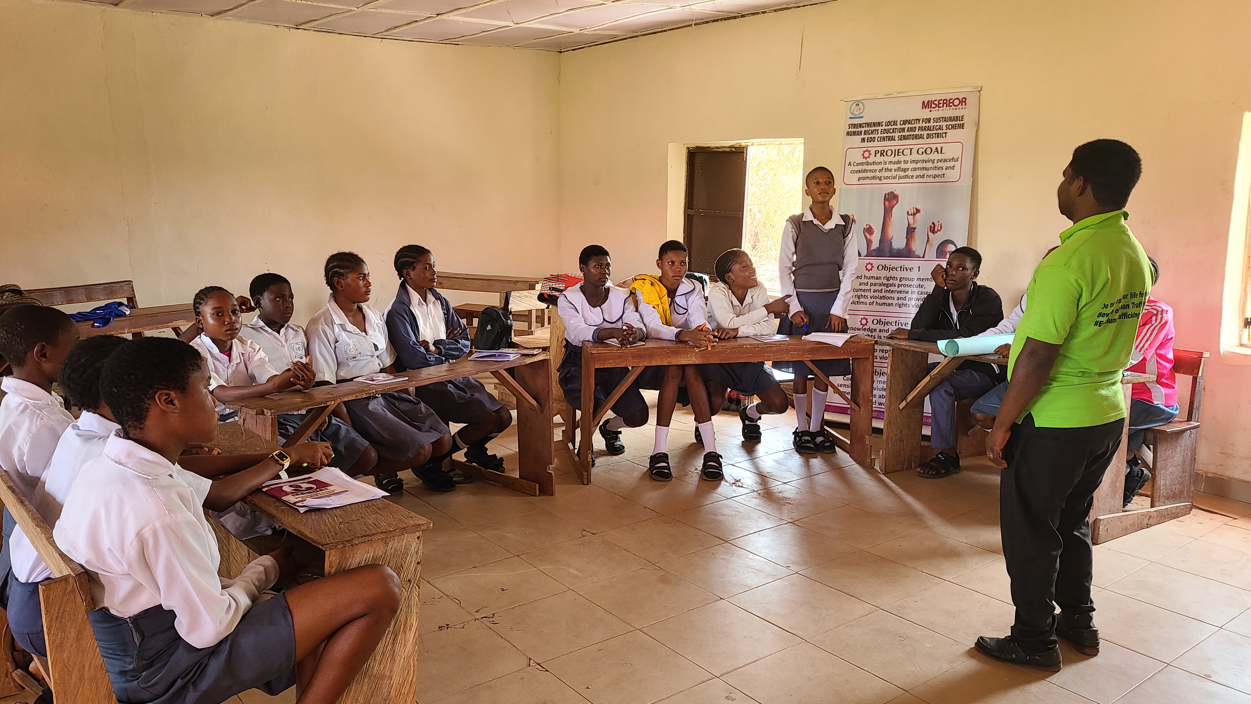 EMPOWERING ADOLESCENTS ACROSS EDO CENTRAL SENATORIAL DISTRICT THROUGH THE QUARTERLY LEARNING SESSIONS