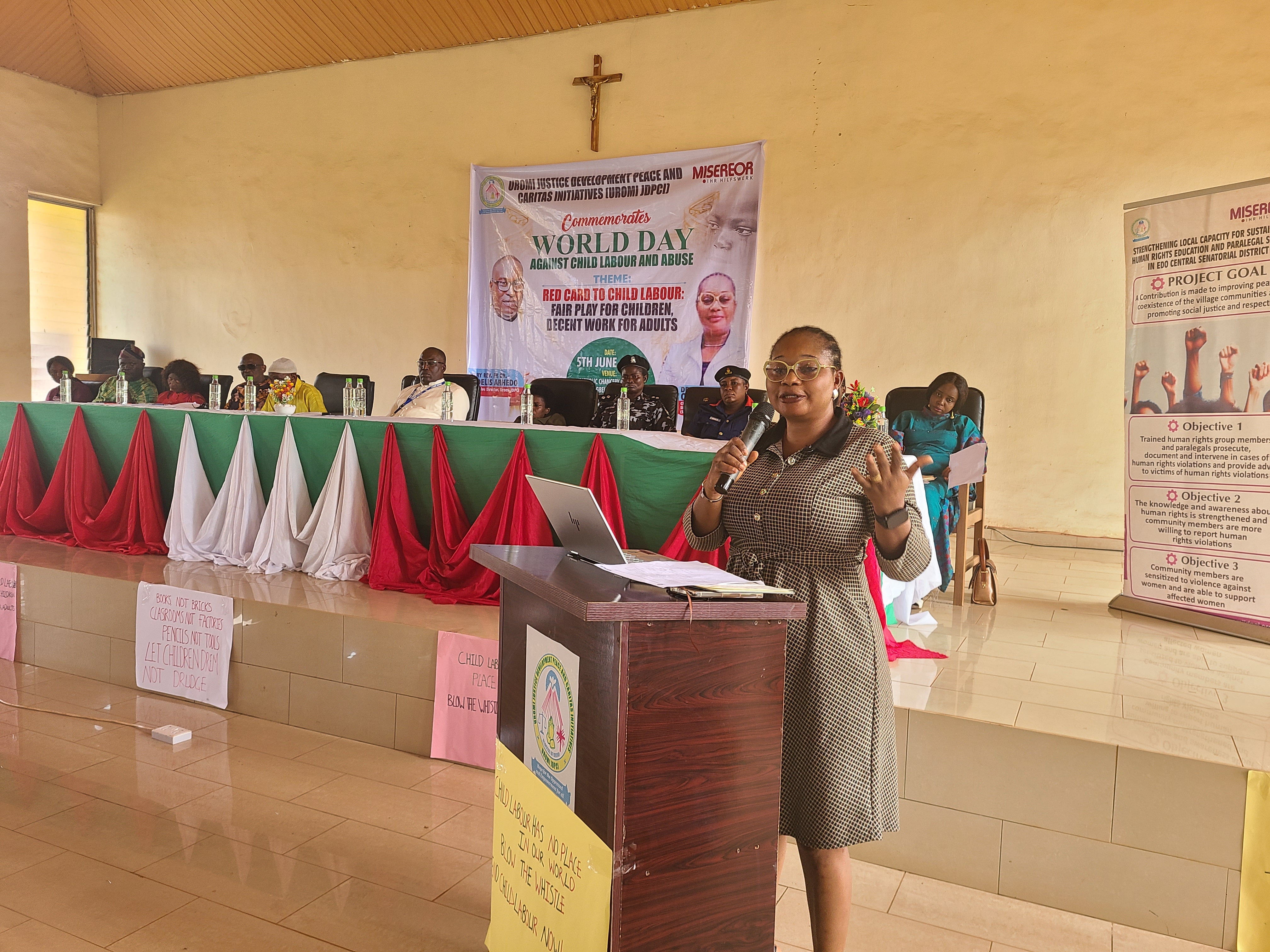 UROMI JDPCI COMMEMORATES THE 2026 WORLD DAY AGAINST CHILD LABOUR AND ABUSE