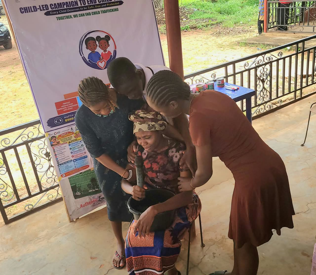 UROMI JDPCI’S CHILD CHAMPIONS LEAD CAMPAIGN AGAINST CHILD TRAFFICKING
